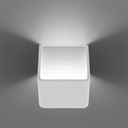 Luminária de parede moderna para corredor interno, luminária de parede para cima e para baixo
