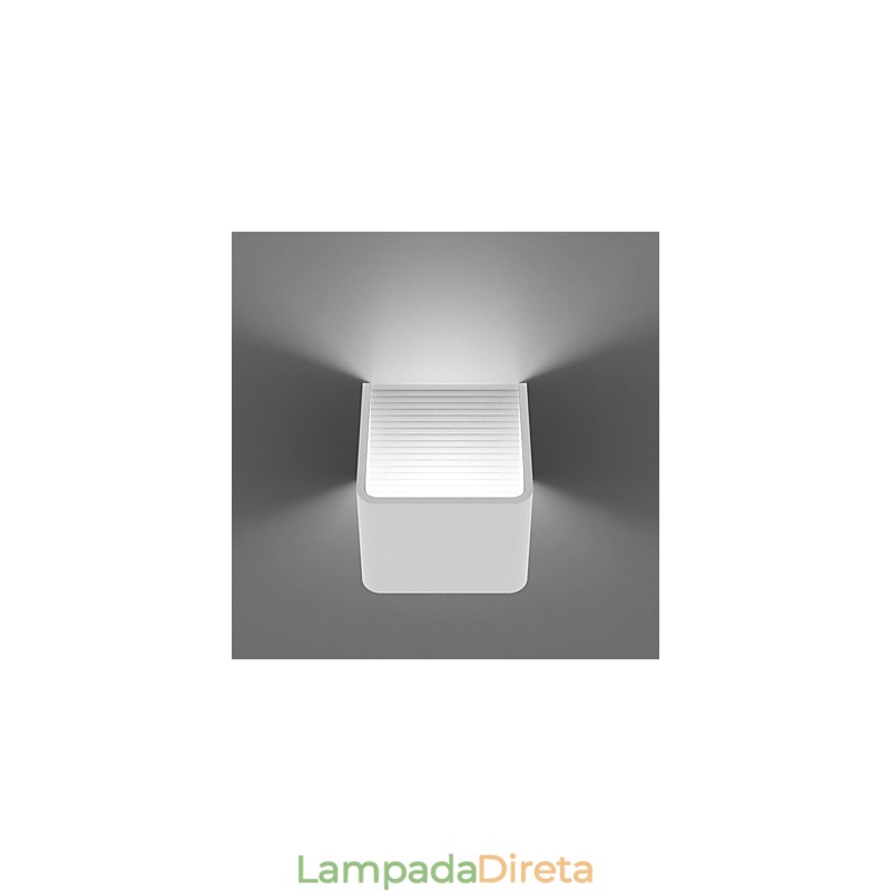 Luminária de parede moderna para corredor interno, luminária de parede para cima e para baixo