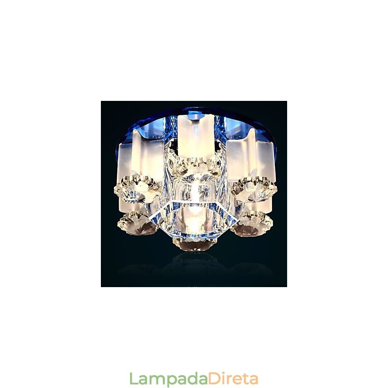Lâmpada de cristal Smd CreativeTube Spotlight Absorve luz de cúpula