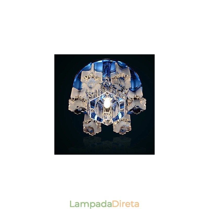 Lâmpada de cristal Smd CreativeTube Spotlight Absorve luz de cúpula