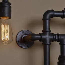 Luminárias de parede industriais loft Luminárias de parede antigas Edison com lâmpadas Luminária de parede vintage para iluminação de sala de estar
