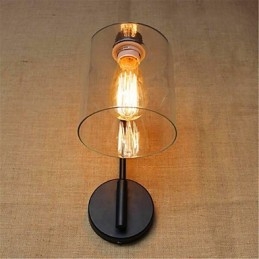Recurso de acabamento em óxido preto rústico para braço articulado para luz ambiente