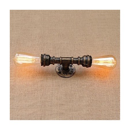Nostalgia Simple Water Pipe Decorativo Pequeno Luminária de Parede Luz de Parede Nostalgia Simple Water Pipe Decorativo Pequeno Luminária de Parede Luz de Parede