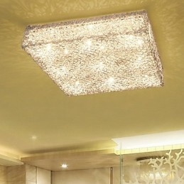 Luzes de montagem embutida subseção controle fonte de luz Cristal Metal Moda Moderna Clássica