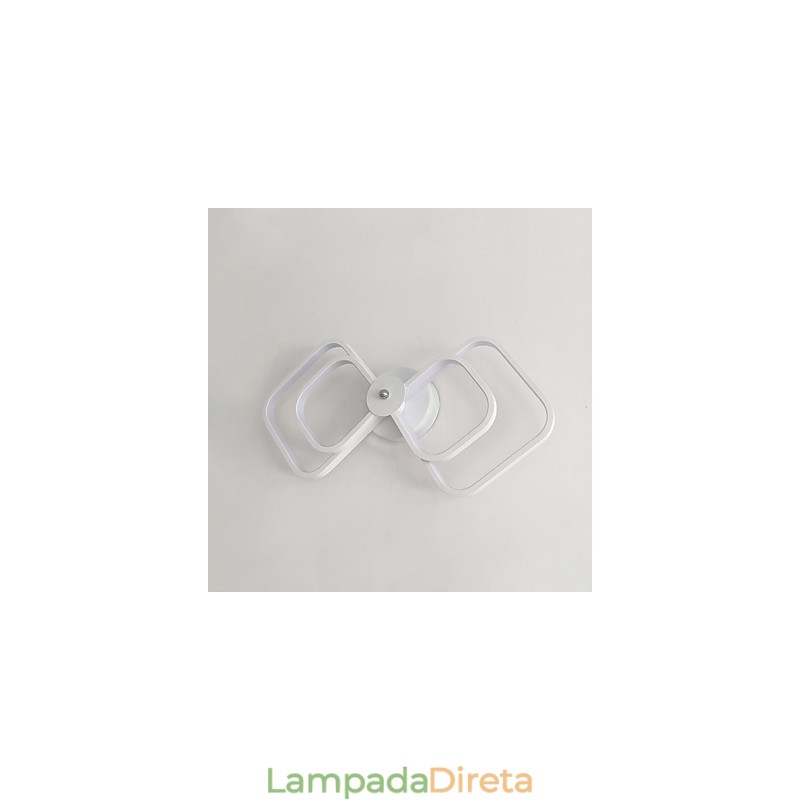 Pintura contemporânea moderna integrada para arandelas de parede com luz ambiente