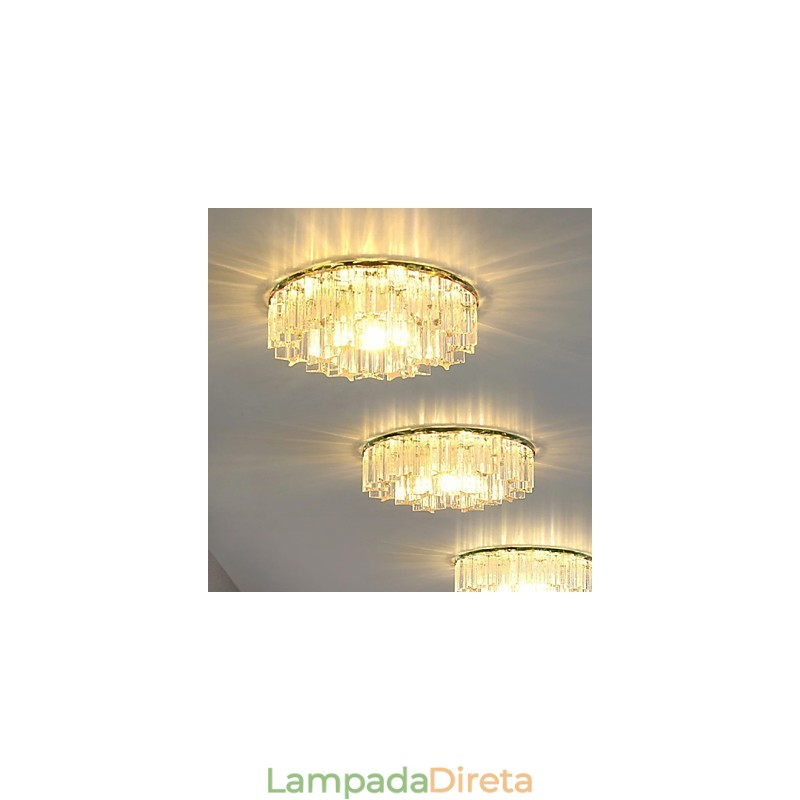 Lâmpada de cristal Smd CreativeTube Spotlight Absorve luz de cúpula