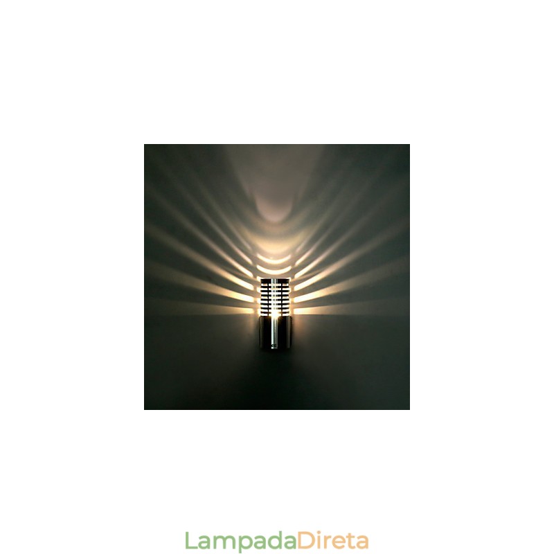 Pintura moderna contemporânea para luminárias de parede estilo mini bulbo