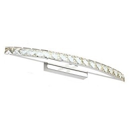 Iluminação de parede de cristal contemporânea para banheiro