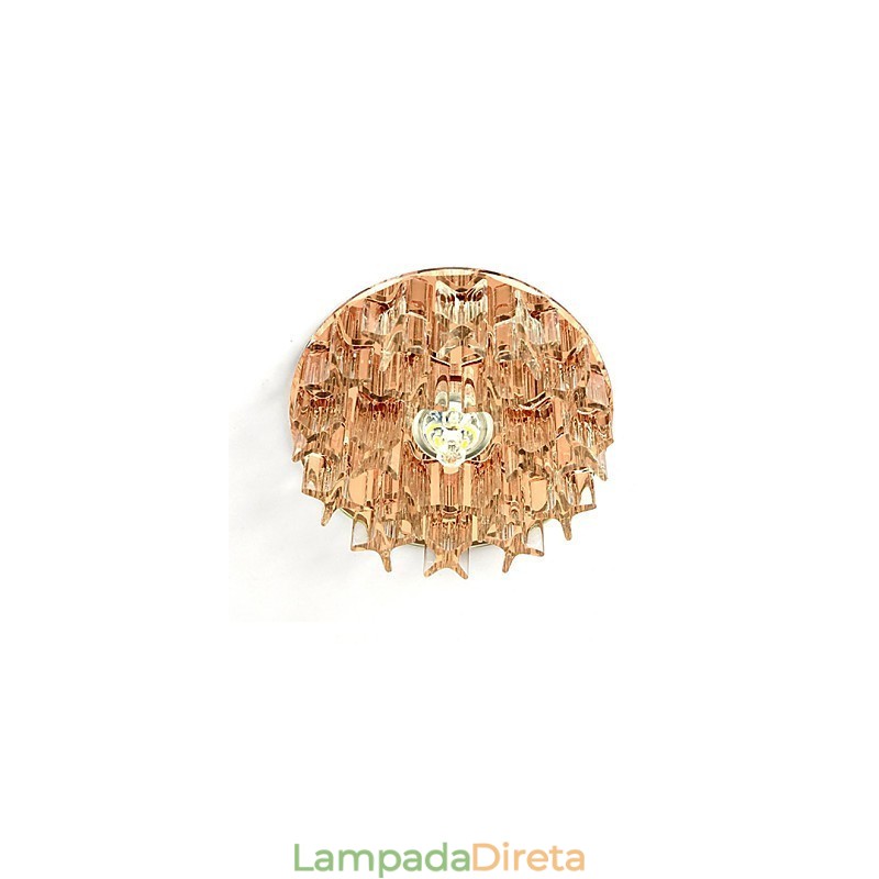 Lâmpada de cristal Smd CreativeTube Spotlight Absorve luz de cúpula
