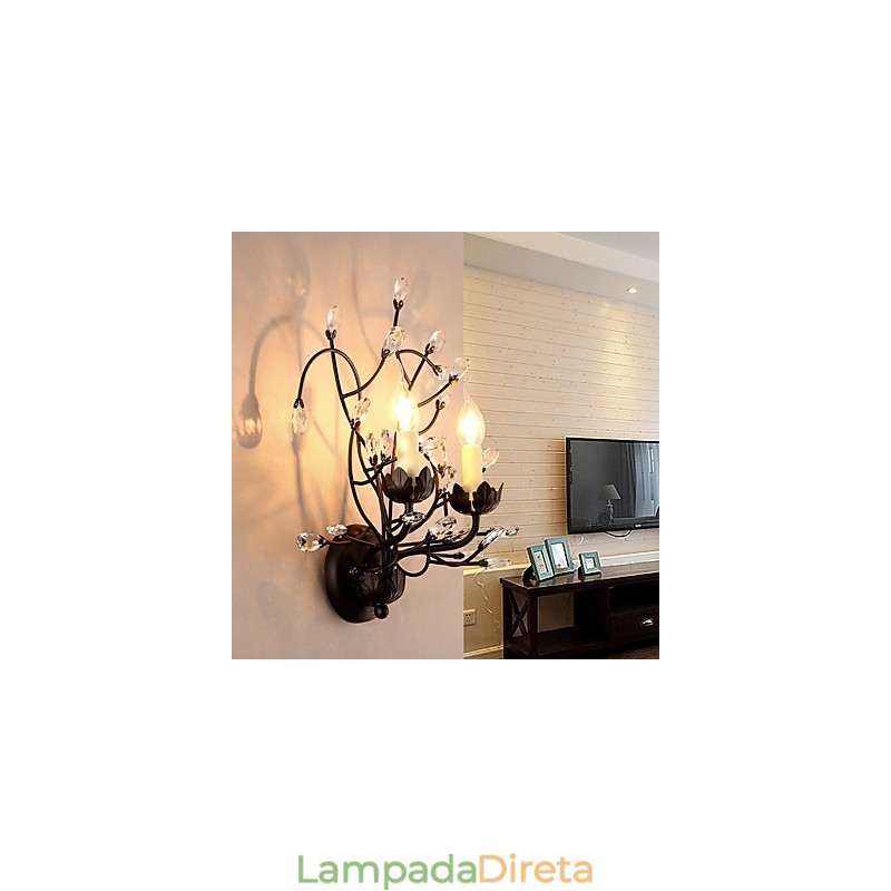 Pintura moderna contemporânea tradicional clássica rústica lodge country para iluminação de cristal