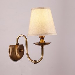 Recurso tradicional clássico galvanizado para proteção ocular Arandelas de parede Downlight Luminária de parede