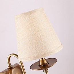 Recurso tradicional clássico galvanizado para proteção ocular Arandelas de parede Downlight Luminária de parede