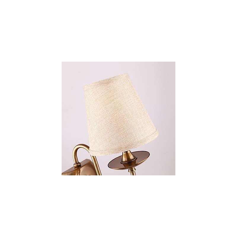 Recurso tradicional clássico galvanizado para proteção ocular Arandelas de parede Downlight Luminária de parede