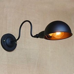 Retro Black High Grade Personalidade Cabeceira Estudo de Quarto Girando em Torno de Corredor de Parede Decorativo