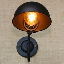 Retro Black High Grade Personalidade Cabeceira Estudo de Quarto Girando em Torno de Corredor de Parede Decorativo