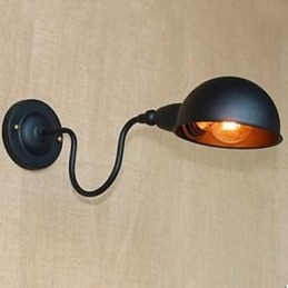 Retro Black High Grade Personalidade Cabeceira Estudo de Quarto Girando em Torno de Corredor de Parede Decorativo