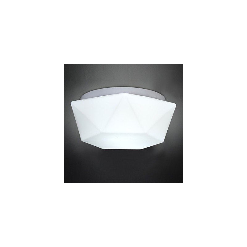 Luminária de cúpula de vidro com diamante branco criativo Absorve