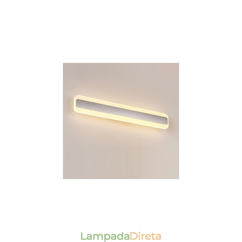 Lâmpada de espelho longa de alta qualidade, luzes de banheiro, luz de parede