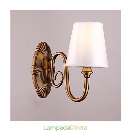 Recurso tradicional clássico galvanizado para proteção ocular Arandelas de parede Downlight Luminária de parede Recurso tradicional clássico galvanizado para proteção ocular Arandelas de parede Downlight Luminária de parede