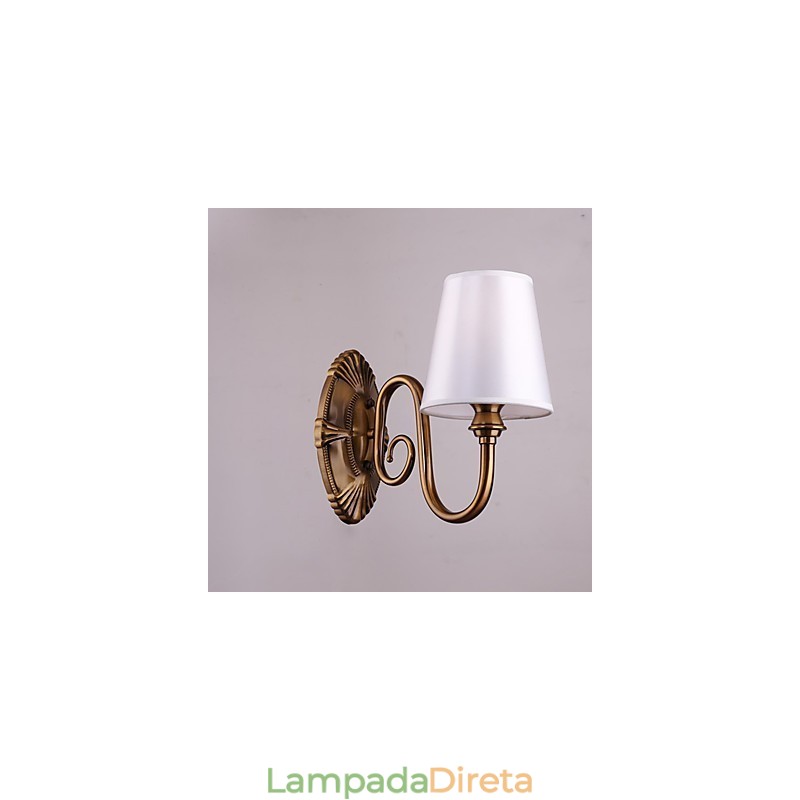 Recurso tradicional clássico galvanizado para proteção ocular Arandelas de parede Downlight Luminária de parede