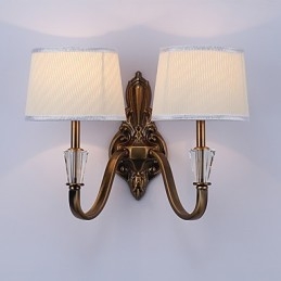 Recurso tradicional clássico galvanizado para proteção ocular Arandelas de parede Downlight Luminária de parede