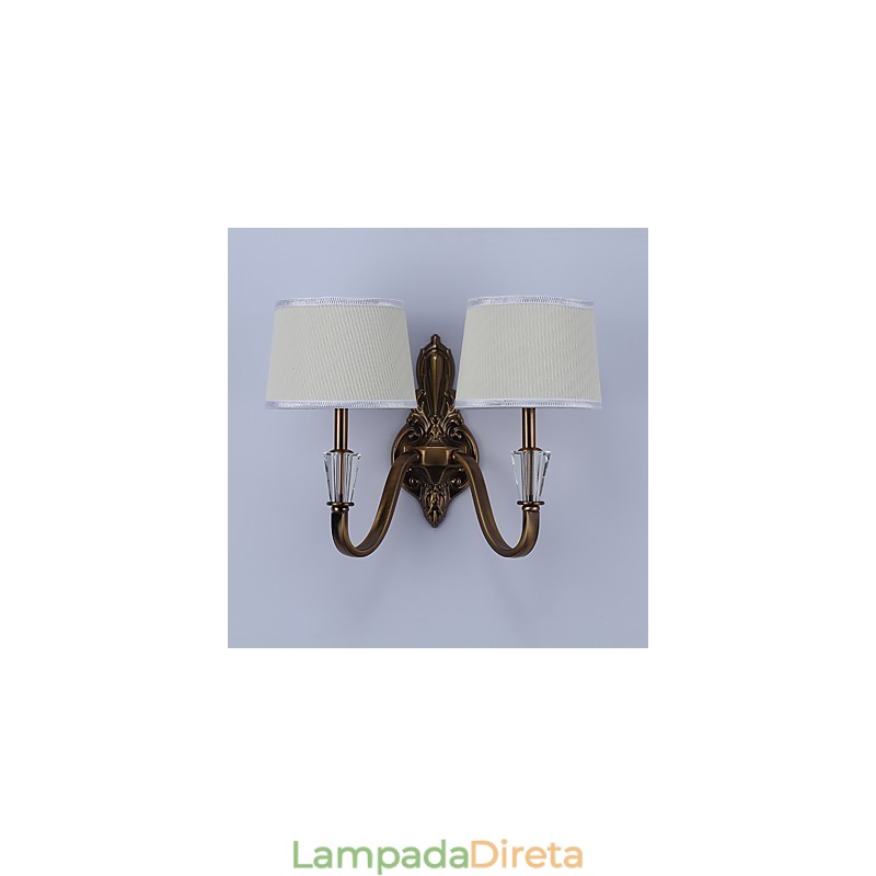 Recurso tradicional clássico galvanizado para proteção ocular Arandelas de parede Downlight Luminária de parede