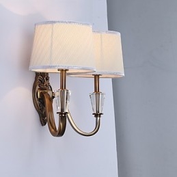 Recurso tradicional clássico galvanizado para proteção ocular Arandelas de parede Downlight Luminária de parede