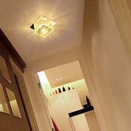 Lâmpada de cristal Smd CreativeTube Spotlight Absorve luz de cúpula