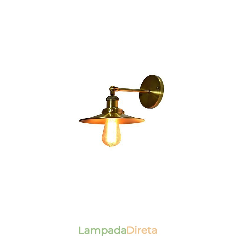 Rustic Lodge Traditional Classic Latão Recurso para Downlight Arandelas de Parede Luz de Parede