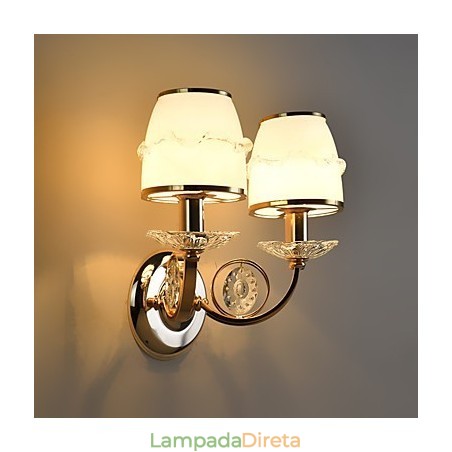 Luminária de parede moderna contemporânea galvanizada para proteção ocular, arandela de luz ambiente, luminária de parede Luminária de parede moderna contemporânea galvanizada para proteção ocular, arandela de luz ambiente, luminária de parede