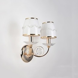 Luminária de parede moderna contemporânea galvanizada para proteção ocular, arandela de luz ambiente, luminária de parede