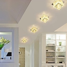 Lâmpada de cristal Smd CreativeTube Spotlight Absorve luz de cúpula