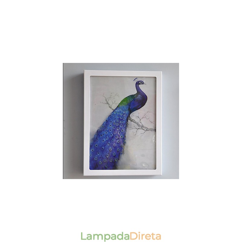 Pintura moderna contemporânea integrada, recurso de pintura contemporânea para arandelas de parede com luz ambiente