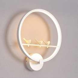 Arandelas de parede modernas e contemporâneas integradas para estilo mini, luz ambiente, luz de parede