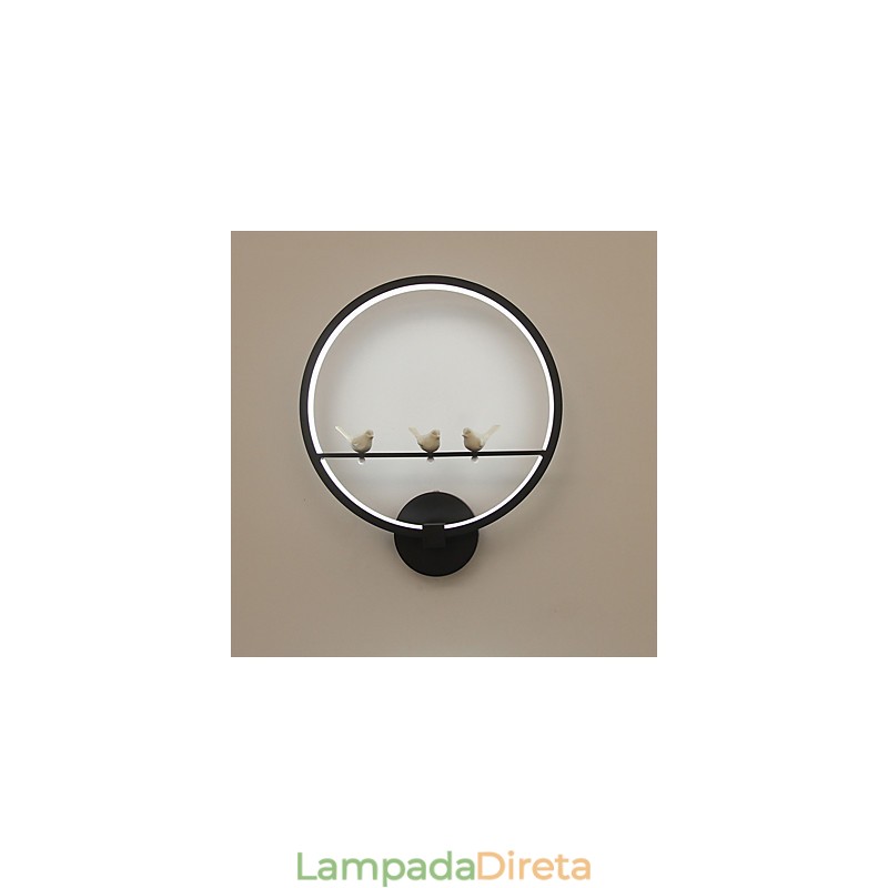 Arandelas de parede modernas e contemporâneas integradas para estilo mini, luz ambiente, luz de parede