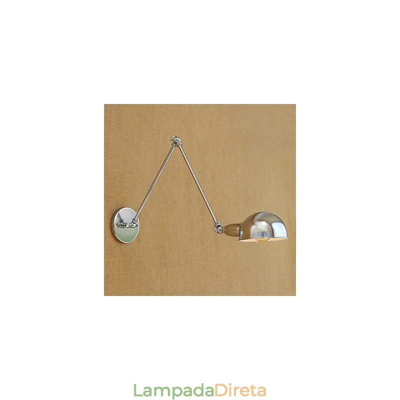 Recurso moderno contemporâneo retrô galvanizado para proteção ocular de braço oscilante, luz ambiente