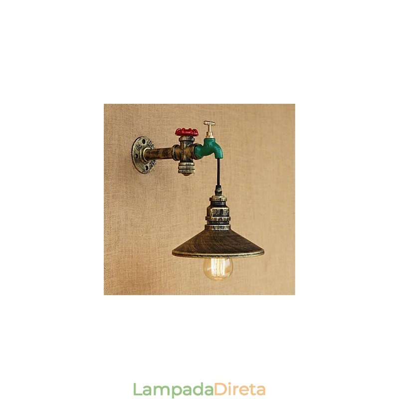 Novidade Country Recurso de pintura retrô para arandelas de parede de luz ambiente estilo mini