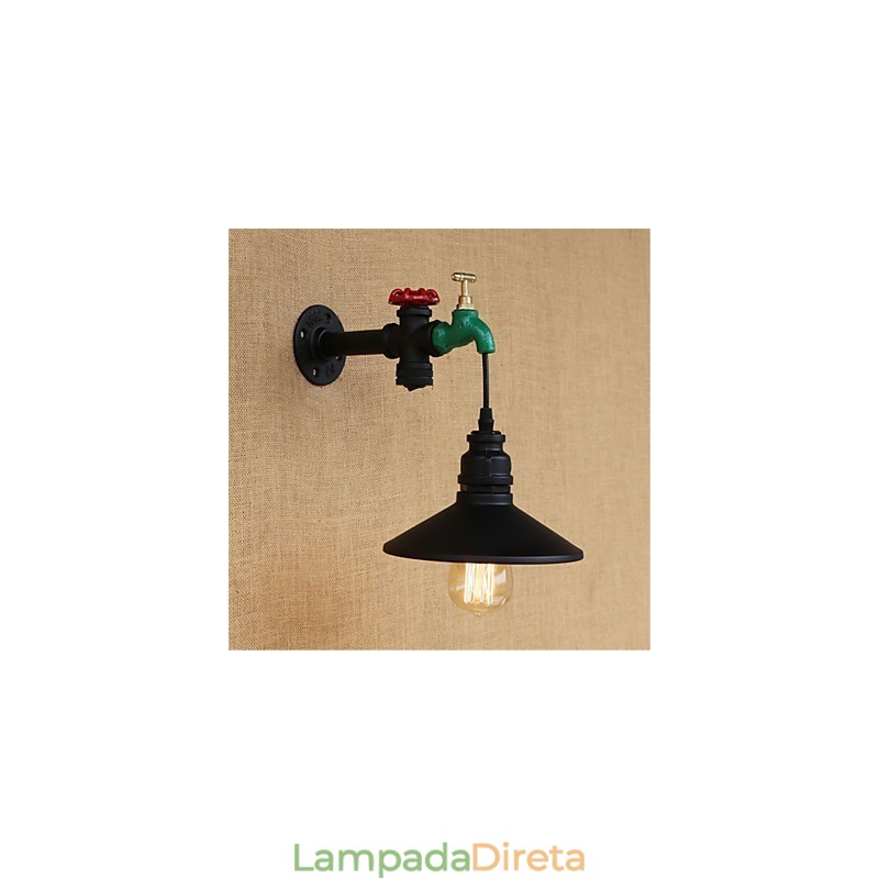 Novidade Country Recurso de pintura retrô para arandelas de parede de luz ambiente estilo mini