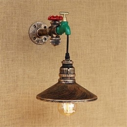Novidade Country Recurso de pintura retrô para arandelas de parede de luz ambiente estilo mini