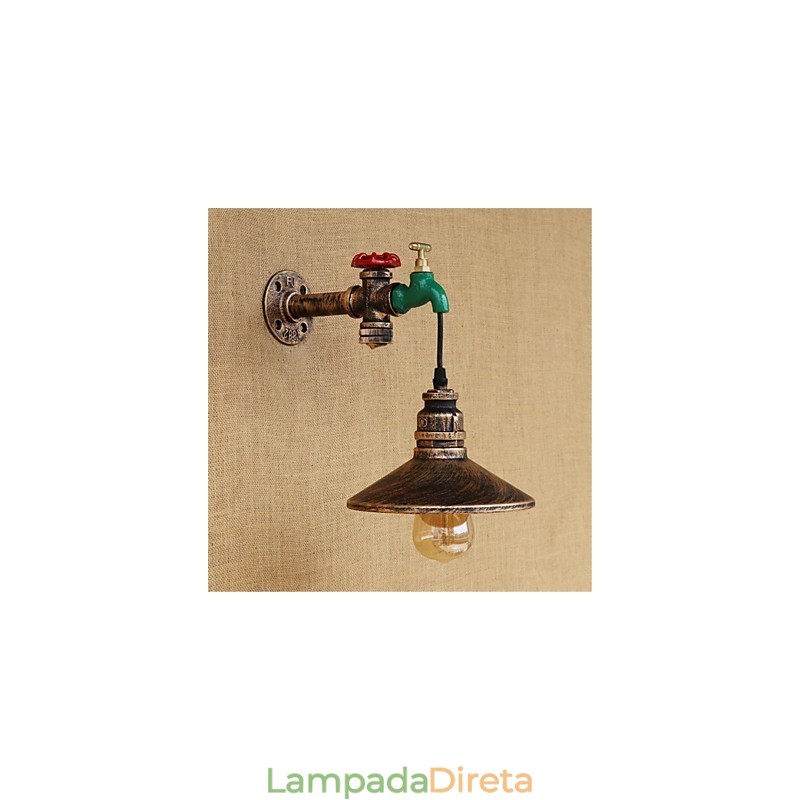 Novidade Country Recurso de pintura retrô para arandelas de parede de luz ambiente estilo mini