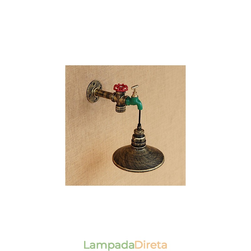 Novidade Country Recurso de pintura retrô para arandelas de parede de luz ambiente estilo mini