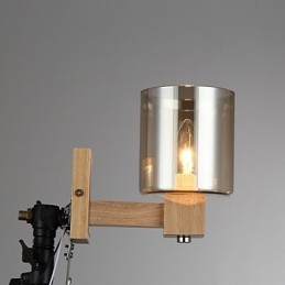 Luminária de parede de vidro Moderna Contemporânea Outros Característica para Estilo Mini Arandelas de parede de luz ambiente Luminária de parede