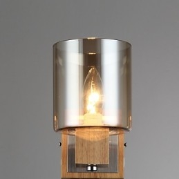 Luminária de parede de vidro Moderna Contemporânea Outros Característica para Estilo Mini Arandelas de parede de luz ambiente Luminária de parede