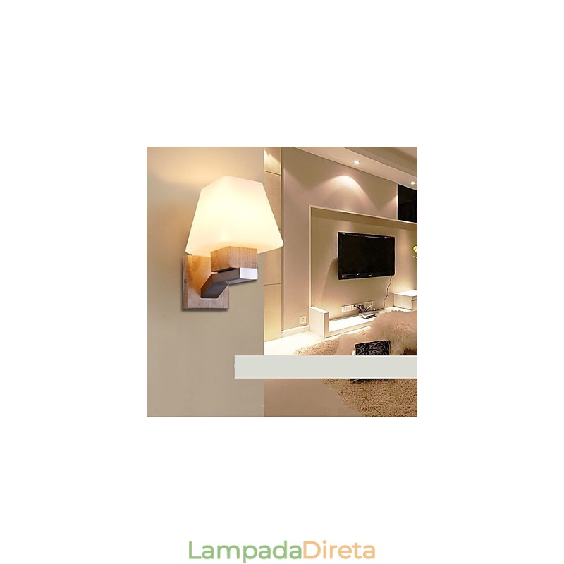 Recurso contemporâneo moderno para arandelas de parede Uplight