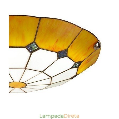 Candeeiro de Teto do Mediterrâneo Candeeiro Romântico Diâmetro 50cm Candeeiro de Teto do Mediterrâneo Candeeiro Romântico Diâmetro 50cm