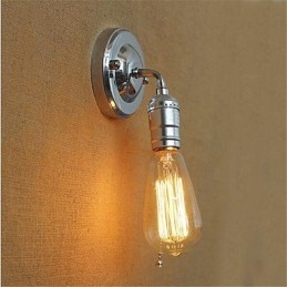 Recurso de pintura retrô para arandelas de parede com braço oscilante estilo mini, luz ambiente, luz de parede