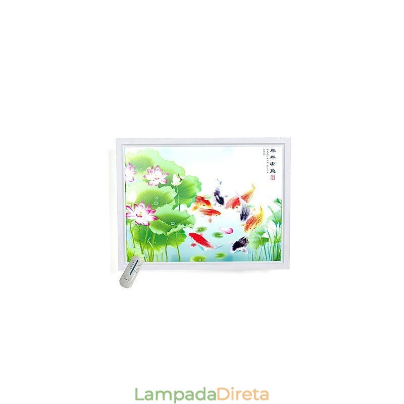 Pintura moderna contemporânea integrada, recurso de pintura contemporânea para arandelas de parede com luz ambiente