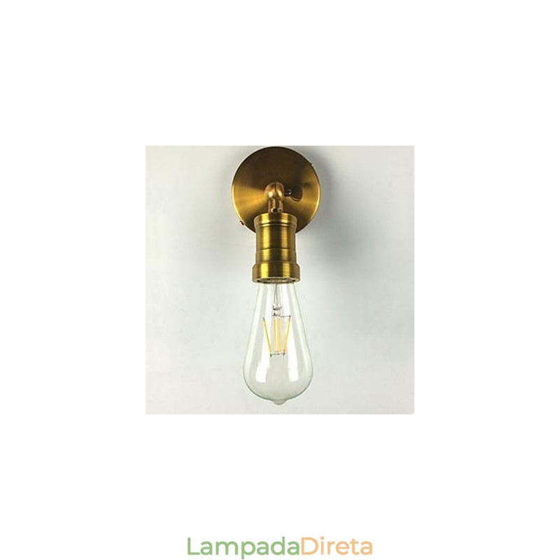 Luminária de parede cabeceira quarto simples lâmpadas modernas
