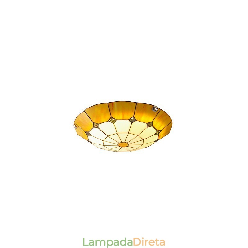 Candeeiro de Teto do Mediterrâneo Candeeiro Romântico Diâmetro 50cm