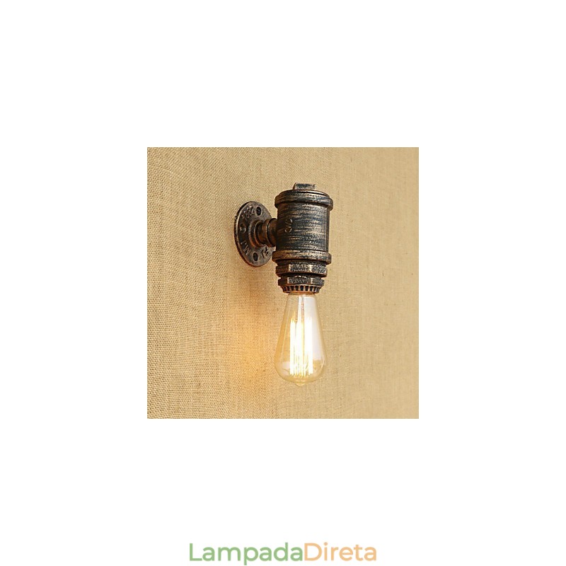 Recurso de pintura retrô country para arandelas de parede de luz ambiente estilo mini